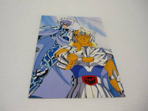 [ free shipping ] postcard kignas ice river crystal ... crystal se in to Saint Seiya anime goods car rice field regular beautiful 