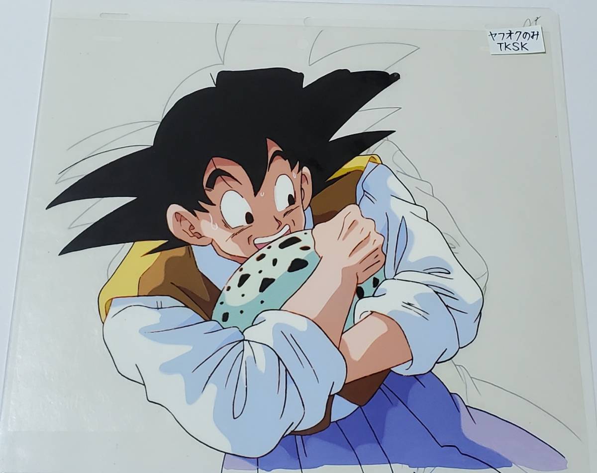 ドラゴンボール GT セル画 動画 背景直筆 ブラ 鳥山明 ベジータ ブルマ