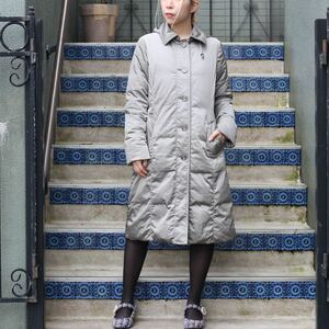 Aquascutum FOODED LONG DOWN COAT/アクアスキュータムフーデッドロングダウンコート