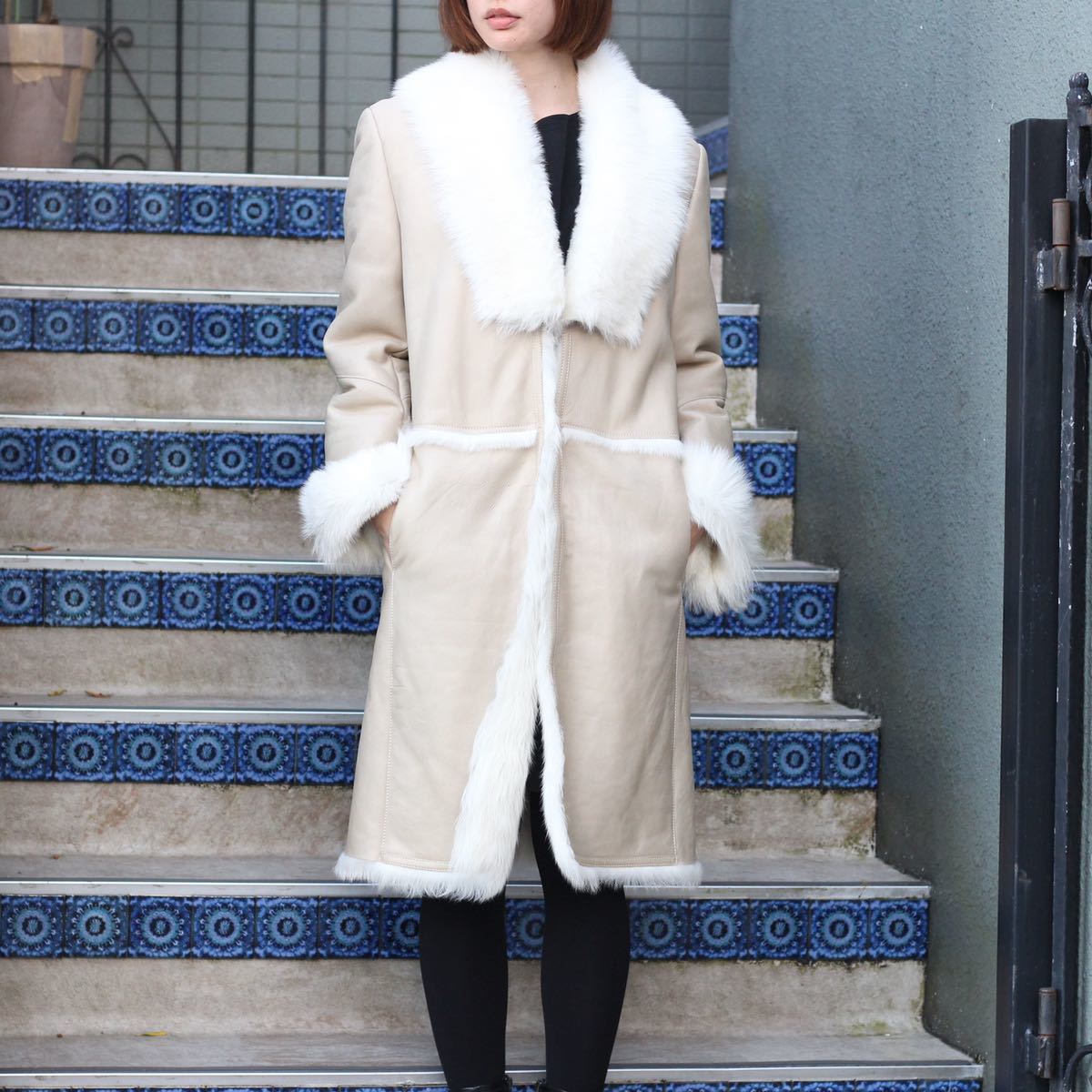 OUTERSUNSET eco cloud 中綿 long coat - ロングコート