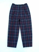 Burberrys CHECK PATTERNED WOOL SLACKS PANTS/バーバリーズチェック柄ウールスラックスパンツ_画像4