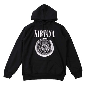 ag2●新品 黒 Mサイズ●ニルバーナ/ニルヴァーナ NIRVANA パーカー スウェットパーカ PARKA//バンド ロック パンク