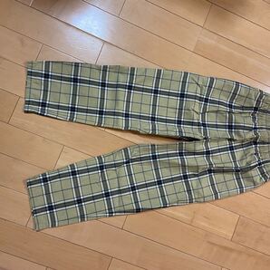 gu チェックパンツ