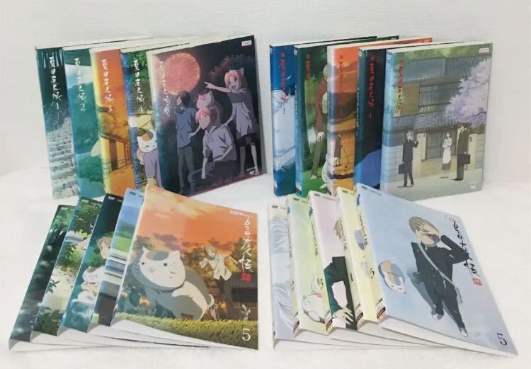 DVD 夏目友人帳、続、参、肆、伍、 陸、劇場版 3巻 全33巻 新品ケース