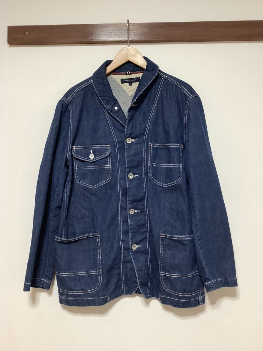 ヤフオク! -「トミーヒルフィガー デニムジャケット」の落札相場・落札価格