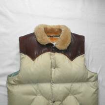 ☆70s ビンテージ ロッキーマウンテン ダウンベスト (42) オリジナル / vintage / 1970s / ROCKY MOUNTAIN / DOWN VEST / CHIRSTY_画像4