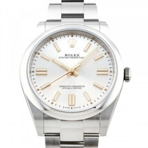 ロレックス ROLEX オイスターパーペチュアル 41 124300 シルバー文字盤 未使用 腕時計 メンズ_画像1