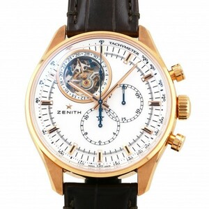 Zenith Zenith Erprimero Open Tourbillon 18.2280.4035/013 Silver Dial New Watch Men's