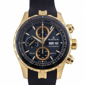  Ed ksEDOX Grand Ocean chronograph automatic 01123-37J5-NID5 black face new goods wristwatch men's 