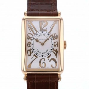 フランク・ミュラー FRANCK MULLER ロングアイランド シルバーレリーフ 1200SCREL5N シルバー文字盤 新品 腕時計 メンズ