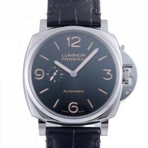 パネライ PANERAI ルミノール ドゥエ 3デイズ オートマティック アッチャイオ PAM00674 グレー文字盤 新品 腕時計 メンズ