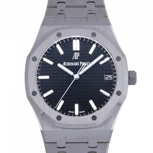 オーデマ・ピゲ AUDEMARS PIGUET ロイヤルオーク オートマティック 15500ST.OO.1220ST.03 ブラック文字盤 中古 腕時計 メンズ