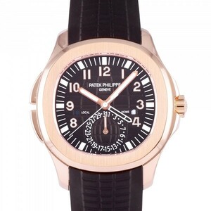 Patek Philippeek Philippe Aqua Note время в пути 5164R-001 Brown Dial использовал часы Men's