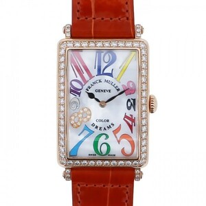 フランク・ミュラー FRANCK MULLER ロングアイランド カラードリーム 952QZ COL DRM MOP D1R ホワイト文字盤 新品 腕時計 レディース