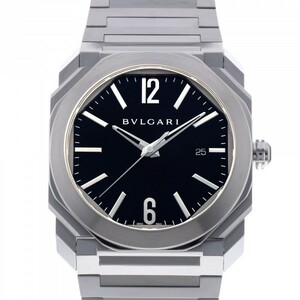  BVLGARY BVLGARI Okt BGO41BSSD черный циферблат новый товар наручные часы мужской 