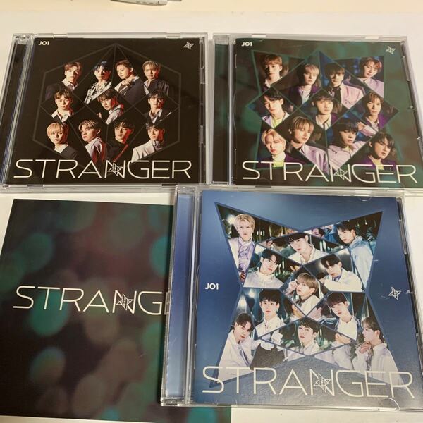 JO1 STRANGER 3枚セット CD+DVD