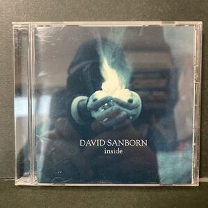 CD/デヴィッド・サンボーン(DAVID SANBORN)「Inside (1999年・AMCY-2967・コンテンポラリーJAZZ)」