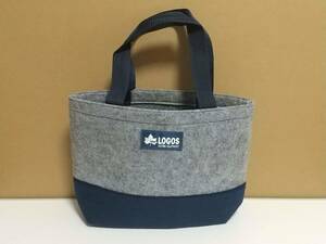 * new goods unused Logos felt tote bag not for sale 