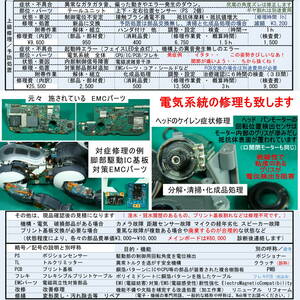 [AIBO ERS-7 repair * step 3( therapia ) repair execution *.. verification ] repair cost clarity * Aibo whole repair * AIBO ERS-7 ERS-7M2 ERS-7M3