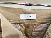 ☆AMERI vintage/アメリヴィンテージ ワイドカーゴパンツ sizeS レディース ベージュ 太 バルーン 古着 used☆_画像6