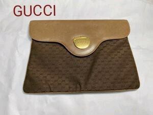 となります Gucci - グッチ ポーチ バンブー コスメポーチ 小物入れ
