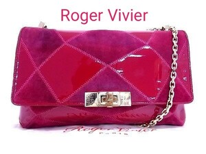 Roger Vivier ロジェヴィヴィエ レザー ハンドバッグ