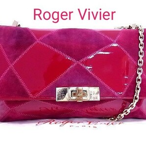 Roger Vivier ロジェヴィヴィエ レザー ハンドバッグ