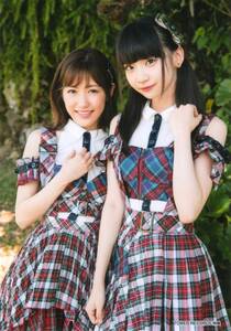 元AKB48 渡辺麻友、NGT48 荻野由佳☆#好きなんだ☆TOWER RECORDS タワレコ店舗特典 生写真☆まゆゆ☆彡