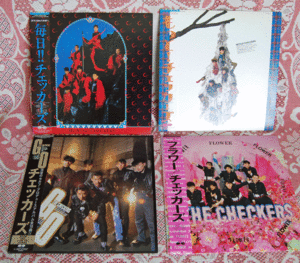 LP4 sheets The Checkers / more!/ flower /GO/ every day!!