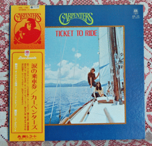 LP　カーペンターズ/涙の乗車券/AML195