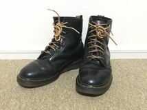 E323☆送料無料☆Dr.Martens/ドクターマーチン『8ホールブーツ/サイズ不明(アウトソール 約 29.0CM) イングランド製』現状品_画像1