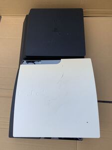 現状品 PS4 PlayStation4 本体　CUH-7100B/CUH-2100A /PS3 CECH-3000A 2本/PS3 CECH-2500A 共5本