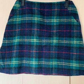 チェックスカート