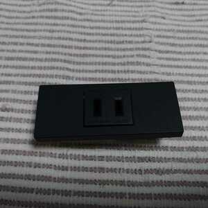  Panasonic SO-STYLE mat black single outlet set new old 