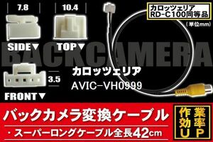 新品 カロッツェリア carrozzeria RD-C100 同等品 ケーブル AVIC-VH0999 対応 ハーネス RCA