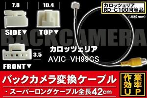 新品 カロッツェリア carrozzeria RD-C100 同等品 ケーブル AVIC-VH99CS 対応 ハーネス RCA