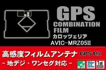 GPS一体型 フィルムアンテナ 1枚 カロッツェリア carrozzeria 対応 AVIC-MRZ05II ナビ 載せ替え 高感度 受信 純正同等品 地デジ_画像1