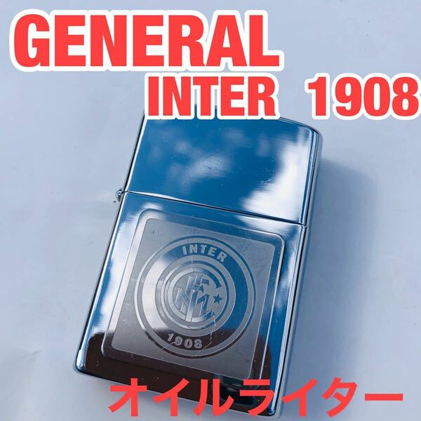 GENERAL INTER 1908 オイルライター　中古品。