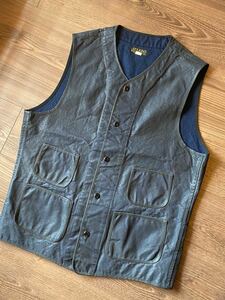 JELADO ジェラード　OILD DUCK VEST/ INDIGO / XL