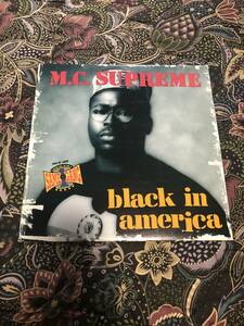M.C. Supreme Black In America 5枚以上で送料無料！ アングラ koco muro