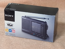 SONY【ICF-SW23】ヴィンテージ トランジスタラジオ 長期保管品 管理 22091625_画像10