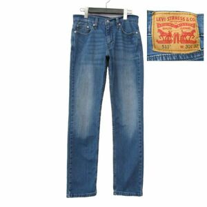 サイズ W30 L32 バングラデシュ製 リーバイス Levi's 511 ストレート デニム パンツ ジーンズ 古着 2S3099