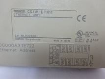 中古 オムロン Ethernetユニット CS1W-ETN11_画像5