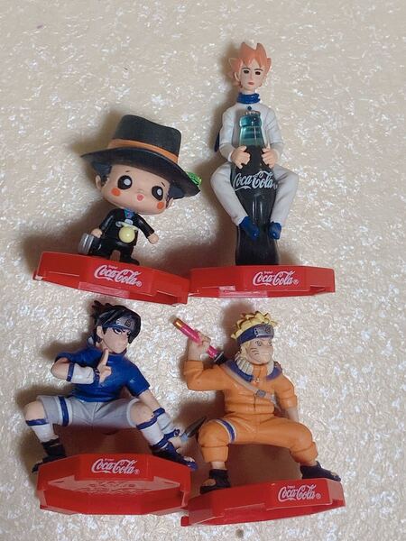 コカコーラ ジャンプキャラ フィギュア セット