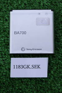 ソニー　電池パック BA700 通電&充電簡易 動作確認済み #1183GK 0615SEK