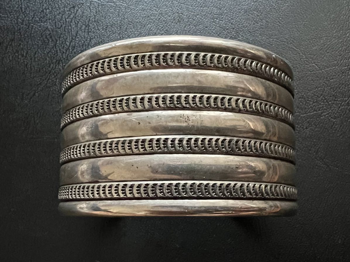 ハーマンスミス Herman Smith ナバホ Navajo スタンプワーク リング