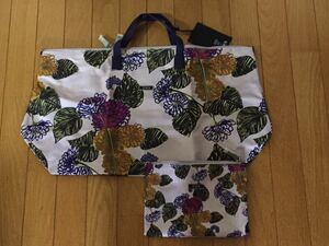  Anna Sui *TUMI* Just in case tote bag * folding bag new goods 