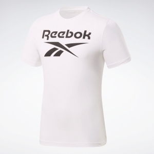 新品♪リーボック ≪Reebok≫♪ トレーニング ビッグ ロゴ ティーユニバーサル サマー 半袖Tシャツ♪Lサイズ♪ホワイト♪♪