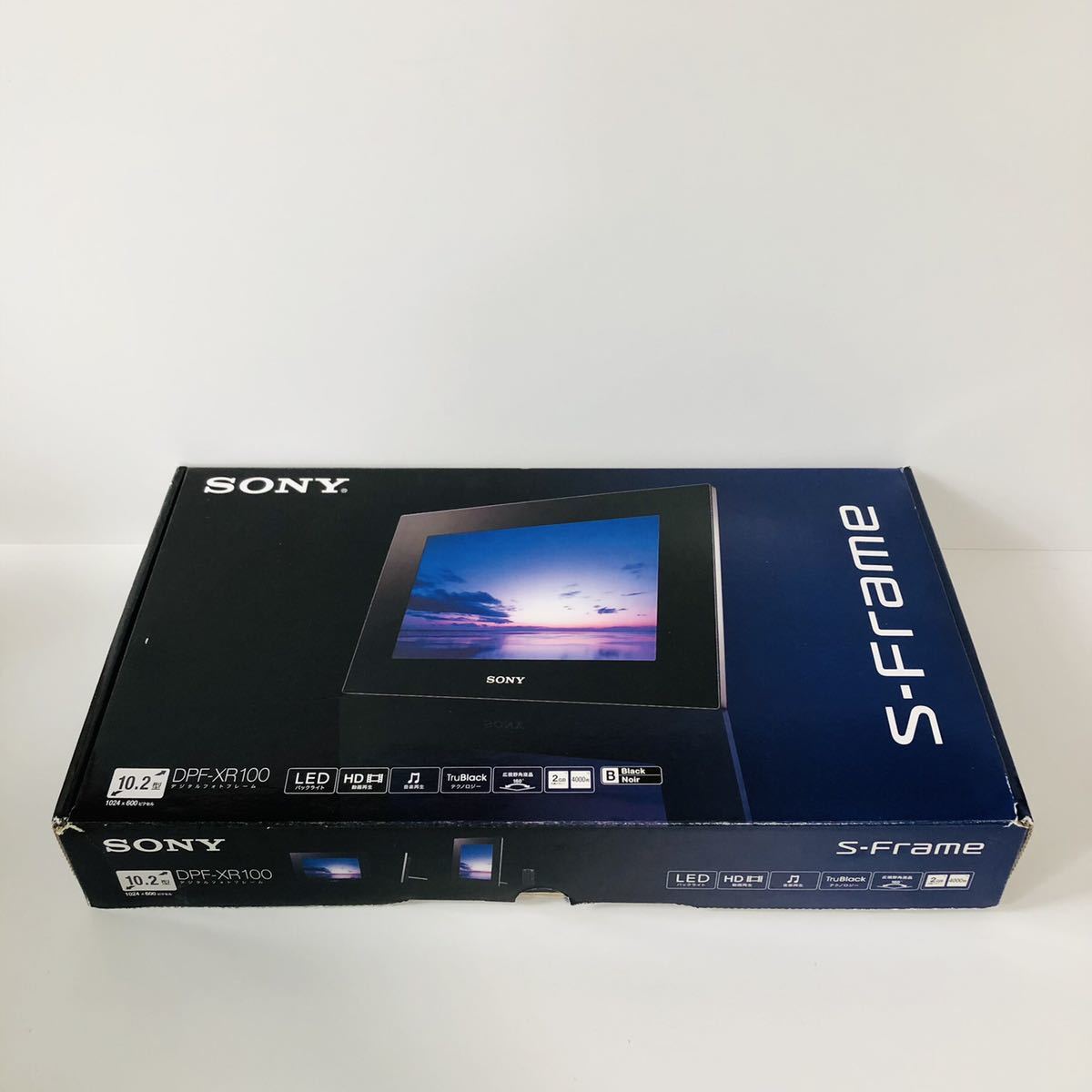 ソニー SONY デジタルフォトフレーム S-Frame XR100 10.2型 内蔵メモリー2GB ブラック DPF-XR100 B