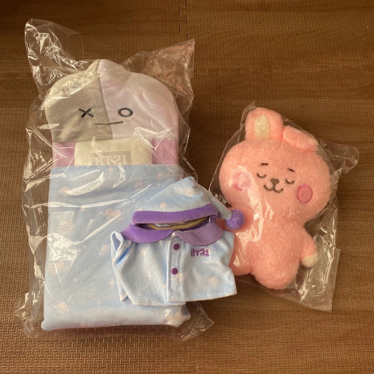 BT21 cooky ねとんたっとん　3点セット